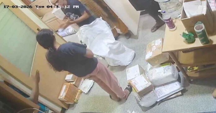 Courier puts father in bag in reels craze