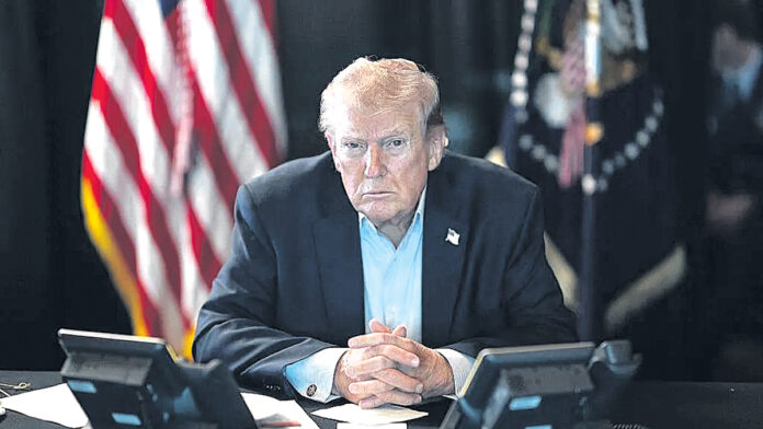 మా చేతిలో కీలుబొమ్మే ఇరాన్ గద్దెపై వుండాలి : ట్రంప్