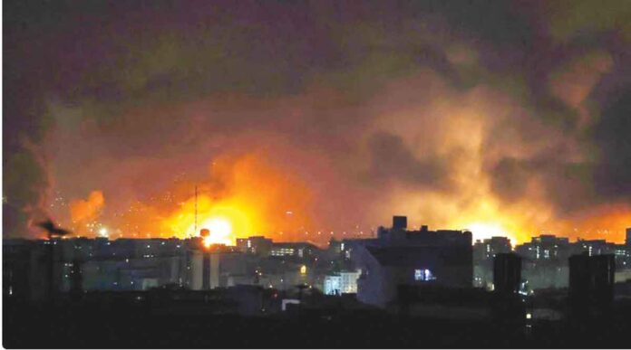 16 బాలిస్టిక్ మిస్సైళ్లు, 117 డ్రోన్లతో ఇరాన్ దాడి