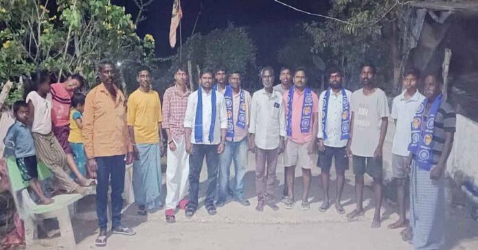 Ambedkar Youth Association Village Committee Election in Veerapur