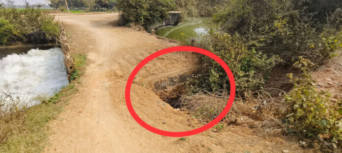 SSRP Canal Road on the verge of danger