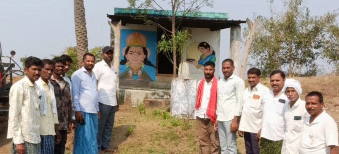 Petal donation to Davanpally Pochamma Temple