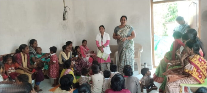 అంగన్వాడీలో పోషణ పక్వాడ