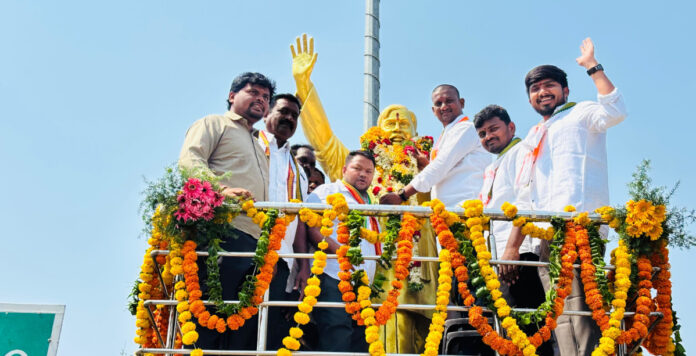 కాటారంలో దుద్దిళ్ల శ్రీపాదరావుకు ఘన నివాళులు