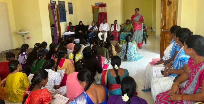 Awareness conference for teenage girls in Kataram