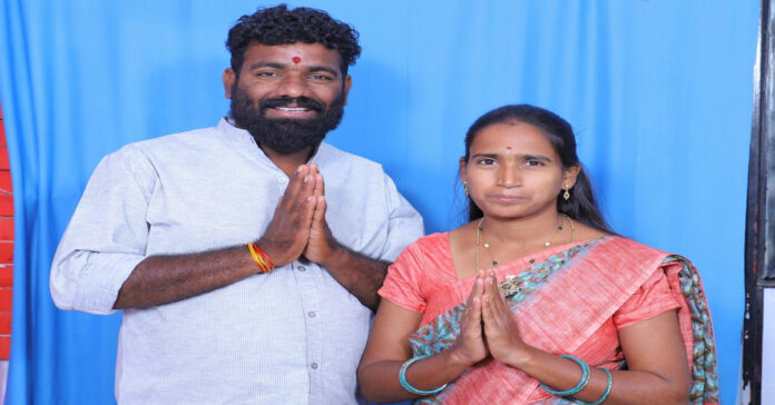 Vani-Vasu Yadav as Vice President of State Sarpanch Forum