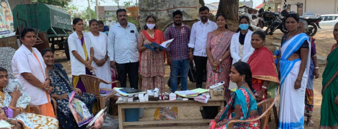 Medical camp in Arepalli village