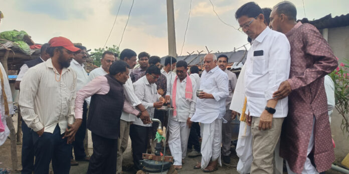 MLA solves water problem in village