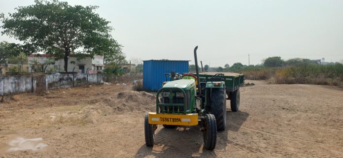 Illegal sand mining resumes