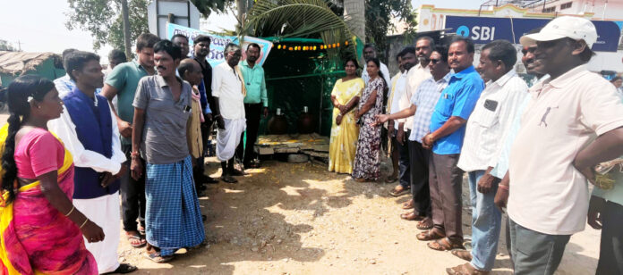 దాహార్తిని తీర్చడానికే చలివేంద్రం ఏర్పాటు