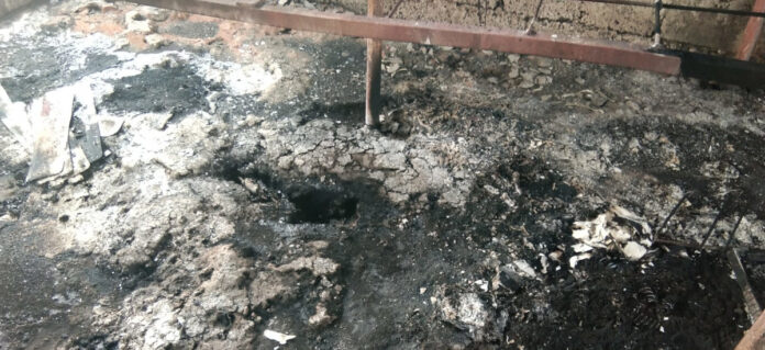 Chicken farm burnt down due to electrocution