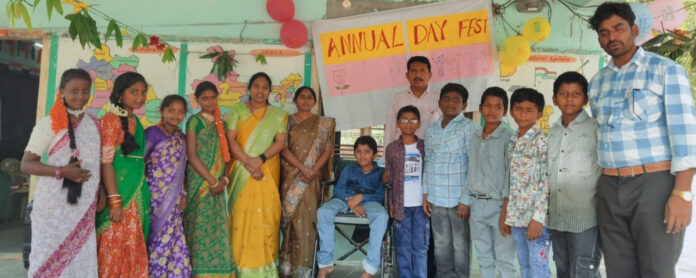 Grand anniversary celebration at government school
