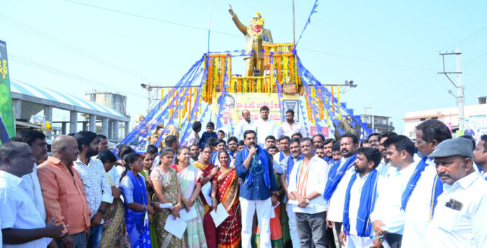 We should work towards an egalitarian society inspired by Ambedkar.