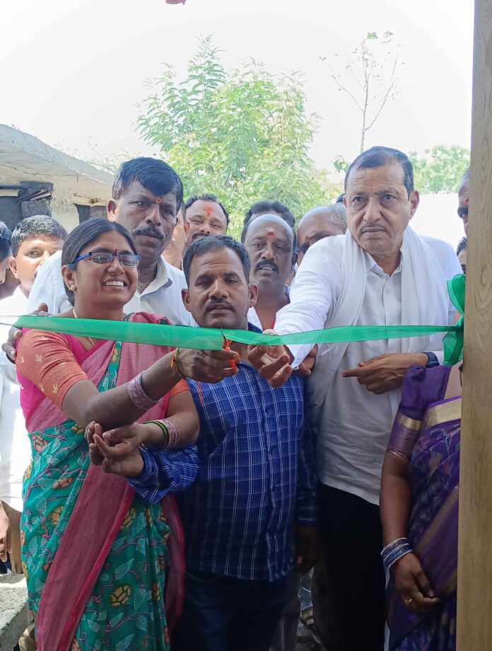 Indiramma's house entrances..