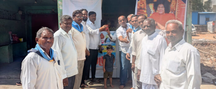 సత్య సాయి సేవ సమితి ఆధ్వర్యంలో చలివేంద్రం ప్రారంభం