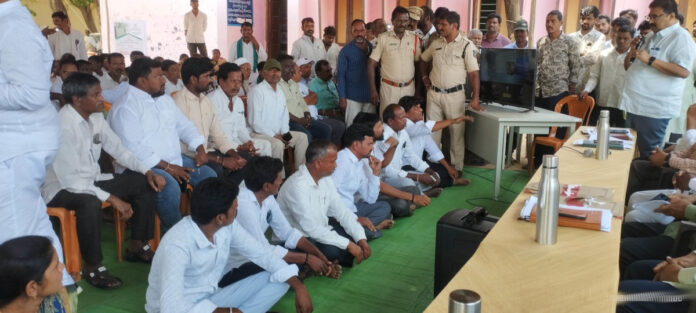 బీర్కూర్ లో ప్రోటోకాల్ రగడ..