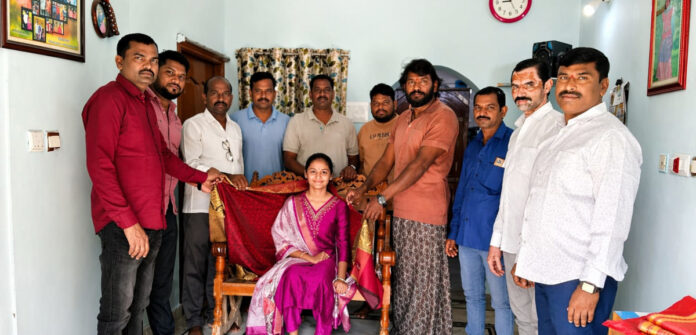 A grand honor under the auspices of the Rotiguda Gulf Workers Welfare Committee