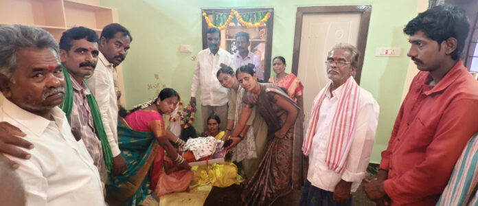 Indiramma's house inaugurated grandly