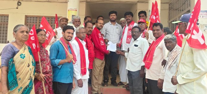 All deserving poor should be given houses, land and pensions.