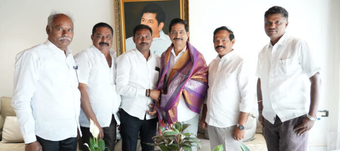 రాజ్యసభ సభ్యుడిగా ఎన్నికైన వేం నరేందర్ రెడ్డికి ఘన సన్మానం