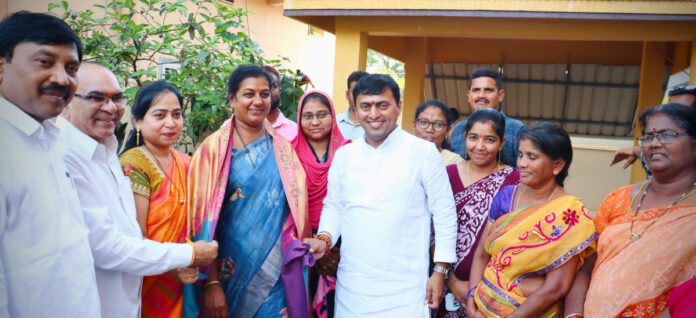 Anugula Rakesh Reddy's visit to Ashwaraopet