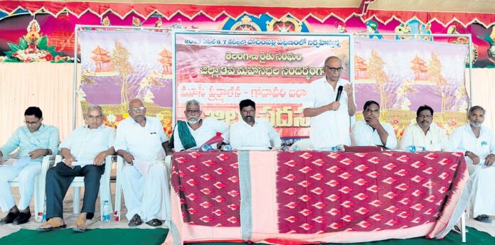 మూసీ పరివాహానికి గోదావరి జలాలు ఇవ్వాలి