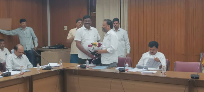 MLA attending Public Undertaking Committee meeting