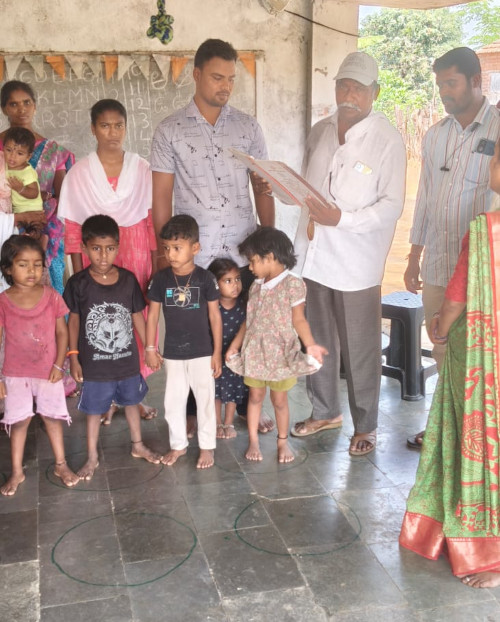 అంగన్ వాడిల్లో పోషకాహారం అందించాలి