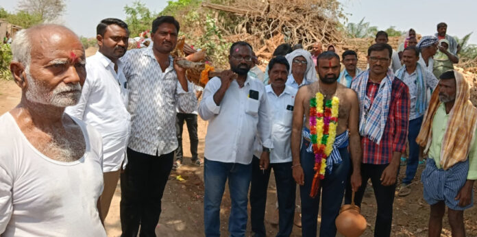 Tadicherla Panchayat Secretary loses his mother