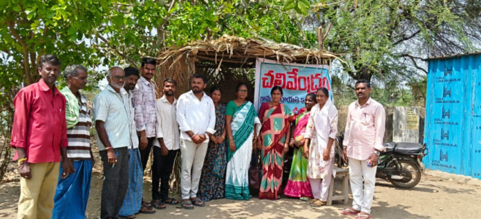 గ్రామ ప్రజల దాహార్తిని తీర్చడమే నా లక్ష్యం