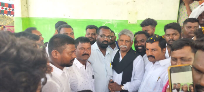 Mandakrishna Madiga tour in Tadicherla.!