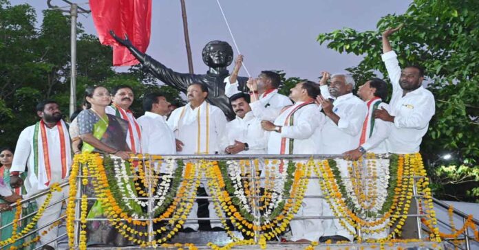 A warm welcome to Minister Adluri Laxman