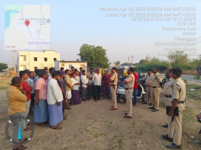 పట్టణంలో కమ్యూనిటీ కాంటాక్ట్ కార్యక్రమం