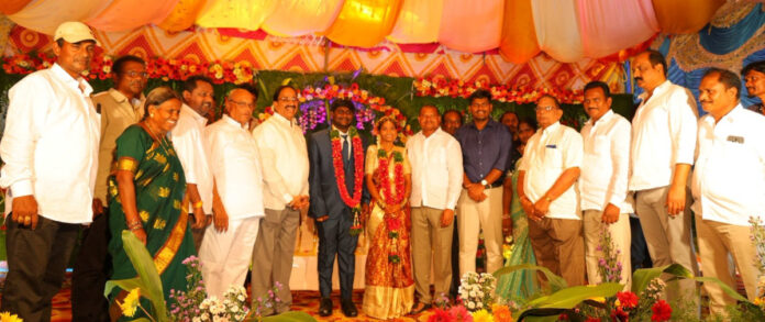Minister Tummala participated in the wedding celebrations