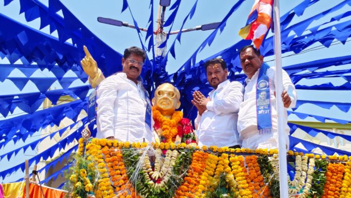 అంబేద్కర్ జయంతి వేడుకల్లో పాల్గొన్న జుక్కల్ మాజీ ఎమ్మెల్యే