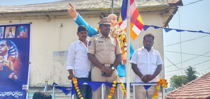 Ambedkar Jayanti celebrated in Honnajipet