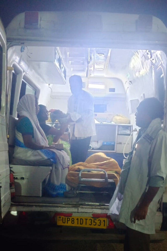 Delivery in an ambulance – mother and baby are safe