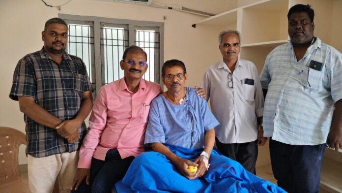 CPI(M) leaders Chiranjeevi unwell