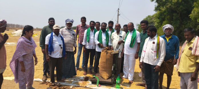 Grain purchase centers opened