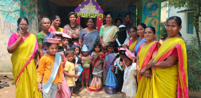 Graduation Day celebrated in Anganwadi