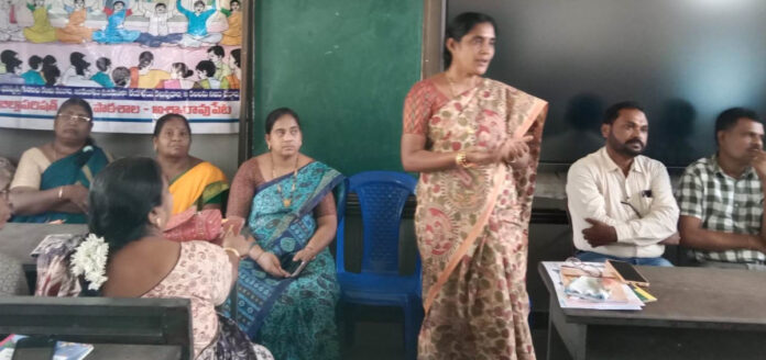 Mega parent-teacher meeting at Ashwaraopet High School