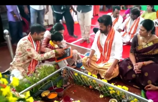 బాసరలో సీఎం మనుమడు అక్షరాభ్యాసం…