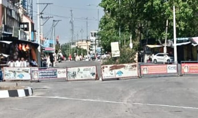 సిఎం పర్యటనకు మూడంచెల భద్రత