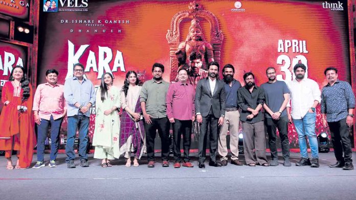 'KARA'... It is bound to create wonders: Hero Dhanush