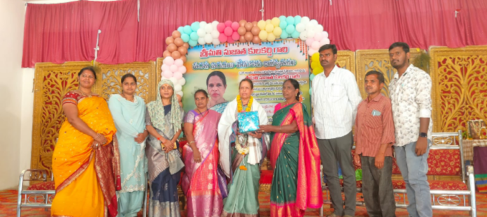Sujatha Akka is a role model in Anganwadi duties