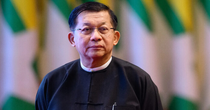 Min Aung Hlaing as President of Myanmar