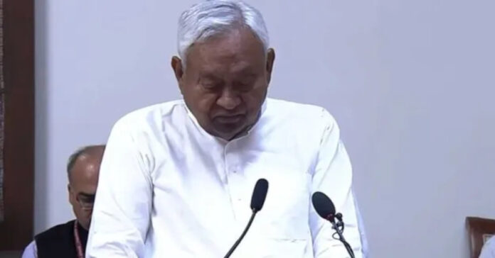 రాజ్యసభ సభ్యుడిగా నితీశ్ కుమార్ ప్రమాణం