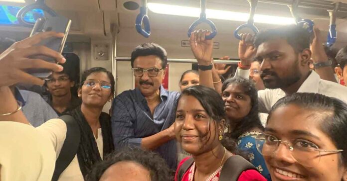 చెన్నై మెట్రోలో సీఎం స్టాలిన్