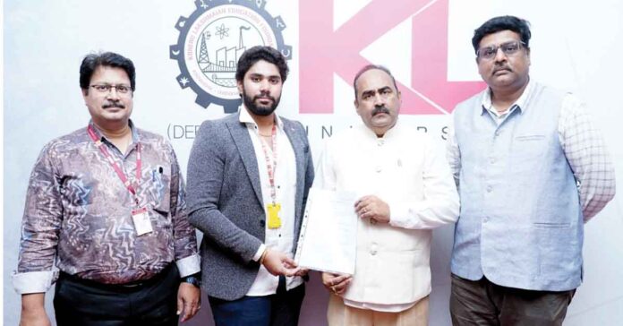 KL University Students Set a Grand Record in Campus Placements