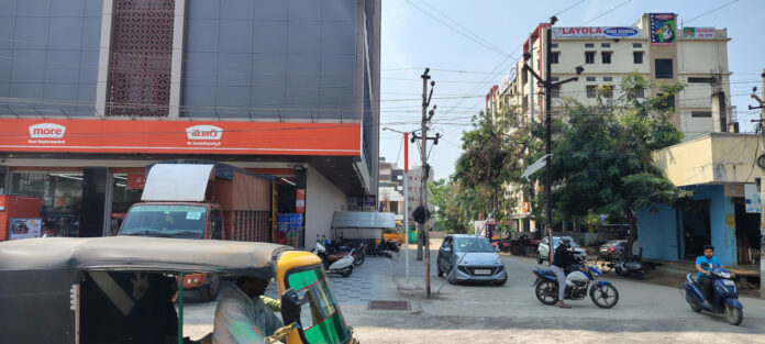 Dangerous electric poles